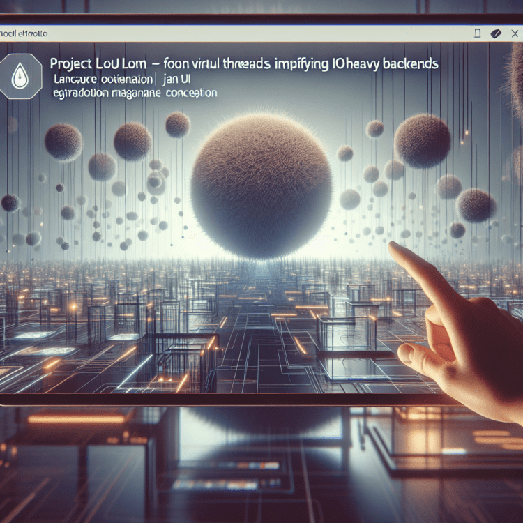 Java 21 Project Loom: Virtual Threads Simplify I/O-Heavy Backends