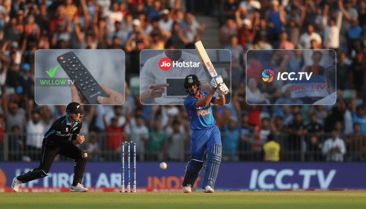 How to watch India vs New Zealand live: Willow TV, JioHotstar, ICC.TV