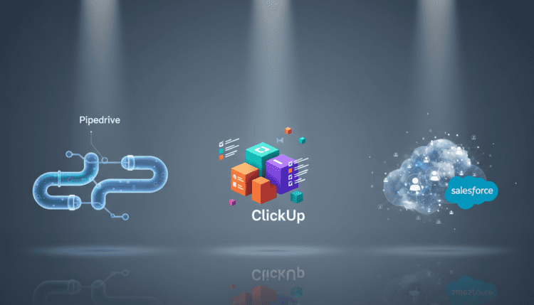 Operational CRM: Pipedrive, ClickUp and Salesforce Compared