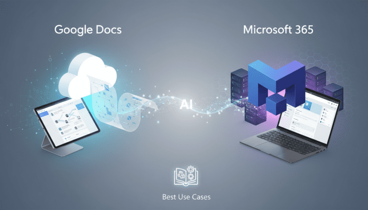Google Docs vs Microsoft 365: Features, Pricing, AI and Best Use Cases
